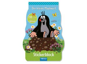 4251901590244 - Der kleine Maulwurf Stickerblock Geheftet