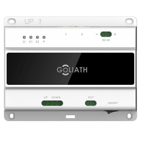 4251909200190 - GOLIATH 2-Draht BUS Modul (Hybrid 2-Draht auf IP Ethernet Hutschienenmontage weiss)