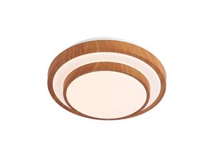 4251911700480 - Lindby - Vaako LED-Deckenleuchte rund 295 cm - holz hell weiß