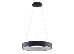 4251911701975 - Arcchio - Aleksi LED-Hängeleuchte ø 60 cm rund - sandSchwarz weiß