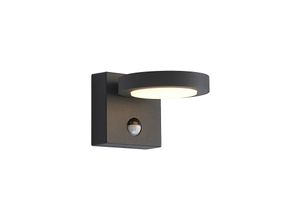 4251911702576 - Belna LED-Außenwandlampe grafit Sensor - Lucande