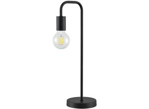 4251911702798 - Lindby - Erivana Tischlampe Metall schwarz - Schwarz matt