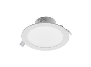 4251911706529 - Prios - LED-Einbaustrahler Rida 19 cm 18 w cct dimmbar - weiß