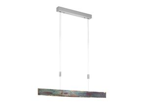 4251911707755 - Quitani LED-Hängelampe Malu gold oxidiert Länge 100 cm