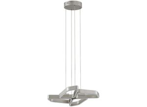 4251911710977 - Quinn LED-Hängelampe vierflammig nickel - nickel - Lucande