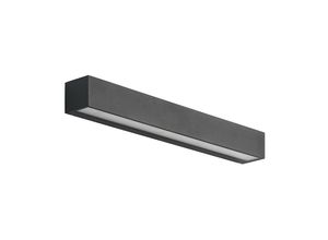 4251911713985 - Arcchio LED-Außenwandlampe Lengo CCT 50 cm 2-flg grafit - grafit