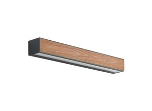 4251911714005 - LED-Außenwandlampe Lengo cct 50 cm 2-flg Holz - holz - Arcchio