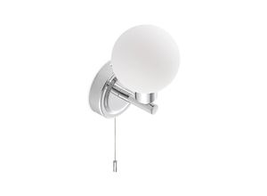 4251911732207 - Wandleuchte Wandlampe Bad Zaniba aus Metall für Wohnzimmer & Esszimmer von Lindby