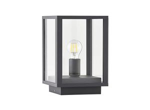 4251911733051 - Giavanna Sockelleuchte 29 cm - dunkelgrau (ral 7016) - Lindby