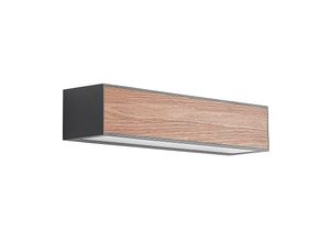 4251911745313 - Miraz Wandleuchte E27 Holzoptik - holz dunkel transparent - Arcchio