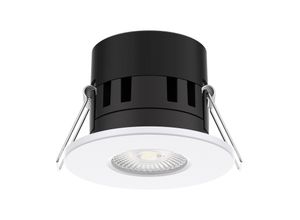 4251911745993 - Arcchio - Tempurino LED-Einbaustrahler 6 cm 36° - Schwarz weiß gebürstet