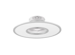 4251911750270 - Starluna - LED-Deckenventilator Romea rund dc leise 60 cm - weiß silber