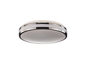 4251911752427 - Sinovu LED-Bad-Deckenlampe chrom 29 cm - weiß chrom - Arcchio