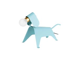 4251911756166 - Lucande Idalina LED-Tischlampe Hund hellblau - hellBlau