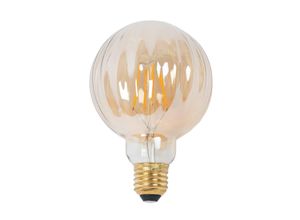 4251911758306 - Lucande E27 38W LED-Lampe G95 2700K 340lm Rillen amber