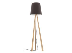 4251911760934 - Rothfels Jata Tripodstehlampe Holz Chintz grafit