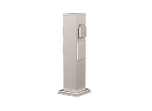 4251911762310 - PRIOS Smarte Steckdosensäule WLAN 40cm edelstahl Tuya