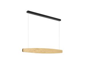 4251911763768 - Quitani LED-Hängeleuchte Persida 118 cm Eiche 2700 K