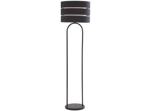 4251911765472 - Lindby - Stehlampe Tsomo aus Textil für Wohnzimmer & Esszimmer von