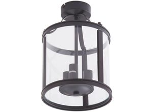 4251911765687 - Lucande - Deckenlampe Eryk ø 23 cm schwarz Glas 3-flammig - Schwarz transparent