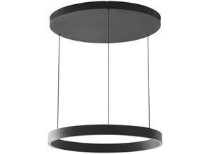 4251911765830 - LED-Hängeleuchte Philine 60 cm schwarz Eisen - sandSchwarz - Lucande