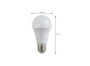 4251911767827 - LED-Leuchtmittel opal E27 38 W 4000K 806 Lumen