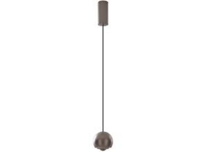 4251911768190 - LED-Hängelampe Varineth nickelfarben Alu ø 11 cm - nickel satin - Lucande