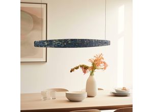 4251911769500 - Quitani Lysia LED-Pendel oxidiert schwarz 148 cm