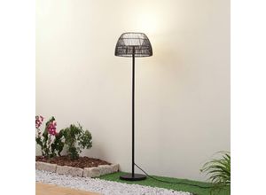 4251911774122 - Lucande LED-Außenstehleuchte Heribio schwarz Eisen 153 cm