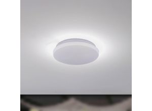 4251911774412 - Lindby LED-Außendeckenleuchte Kirkola 4000 K Ø 26 cm weiß