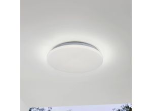 4251911774436 - Lindby LED-Außendeckenleuchte Kirkola 4000 K Ø 34 cm weiß