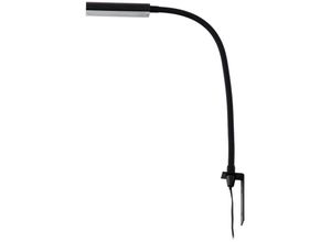 4251911774634 - Lindby - Flexola LED-Leselampe schwarz Kopf eckig - Schwarz matt