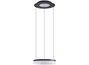 4251911775549 - Lucande Smart LED-Hängeleuchte Squillo schwarz Tuya RGBW CCT - sandSchwarz weiß