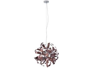 4251911775921 - Hängelampe Kaelor ø 46 cm kupferfarben Aluminium - satin Kupfer - Lucande