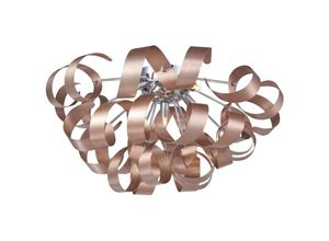 4251911775938 - Deckenlampe Kaelor ø 60 cm kupferfarben Aluminium - satin Kupfer - Lucande