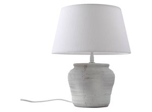 4251911778144 - Lindby - Tischlampe Aelith aus Textil für Wohnzimmer & Esszimmer von