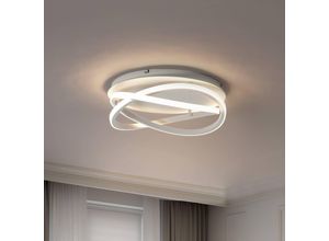 4251911778250 - Lucande - led Deckenleuchte Aldric aus Aluminium für Wohnzimmer & Esszimmer von