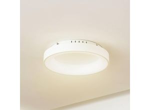 4251911791853 - Lucande LED-Deckenleuchte Samvel Ø 384 cm Weiß Eisen