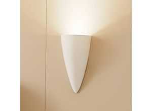 4251911794212 - Lindby - Wandleuchte Wandlampe Innen Pascali aus Gips Ton für Wohnzimmer & Esszimmer von