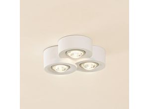 4251911794243 - Lindby - Deckenlampe Levia aus Gips Ton für Wohnzimmer & Esszimmer von