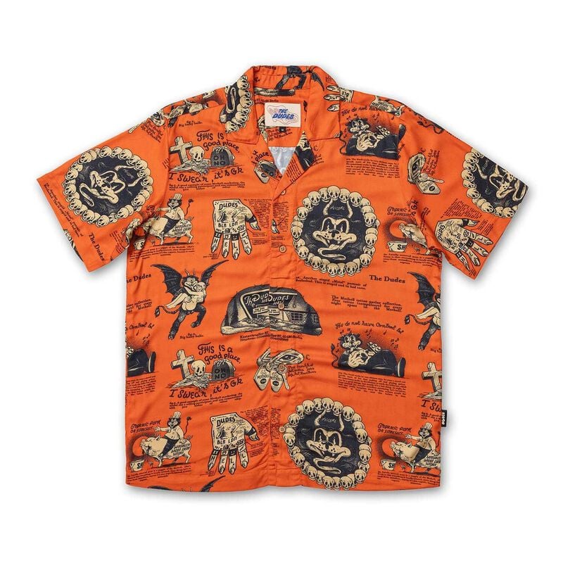 4251915358502 - Beelzebud Red Hawaiian Kurzarmhemd multicolor in XL 4251915358502 - Beelzebud Red Hawaiian Kurzarmhemd multicolor in XL