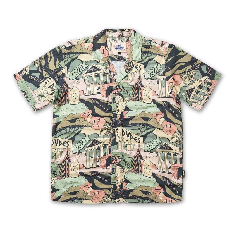 4251915359882 - Temple Hawaiian Shirt Kurzarmhemd multicolor in M 4251915359882 - Temple Hawaiian Shirt Kurzarmhemd multicolor in M