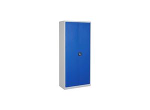 4251915401932 - CEHA Stahl- und Flügeltürenschrank Classic 92 x 42 cm in enzianblau