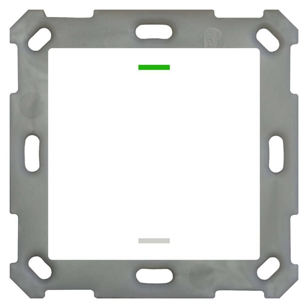 4251916110789 - MDT BE-TAL55T101 Taster Light 55 1fach RGB-W Tempsensor Reinweiß gl Neutral