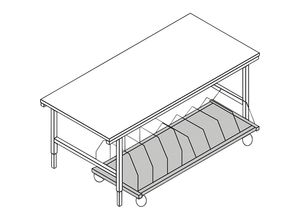 4251924701818 - Kartonagemagazin fahrbar - kaiserkraft