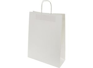 4251924715785 - Papiertragetasche FRESH weiß LxBxH 425 x 320 x 130 mm 100 g m² VE 250 Stk ab 10 VE