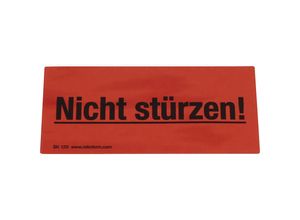 4251924718649 - Warnetiketten Aufdruck Nicht stürzen! VE 1000 Stk LxB 145 x 70 mm ab 10 VE