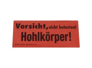 4251924718663 - Warnetiketten Aufdruck Hohlkörper VE 1000 Stk LxB 145 x 70 mm ab 10 VE