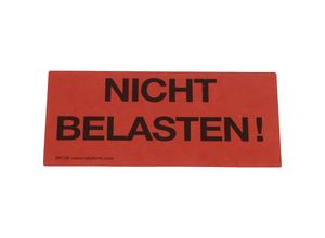 4251924718687 - Warnetiketten Aufdruck Nicht belasten! VE 1000 Stk LxB 145 x 70 mm ab 10 VE