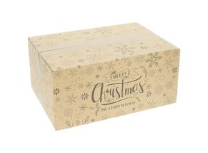 4251924730009 - Versandkarton Merry Christmas terra VE 20 Stk Innenmaße 310 x 215 x 140 mm